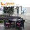 weatherproof and fireproof synthetic italian patio furniture