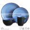 solid color grey color and white color tableware set