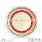 salad plate green color
