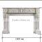 luxury home decoration marble stone Hunan marble fireplace mantel