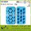 heart shape 14 holes silicone ice cube tray