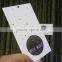 2017 china custom hair extension paper hang tags