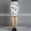 OEM service summer ladies fashion designer high waist fitted skirts models