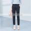 2017 spring summer new black Haren pants waist trousers female loose nine cigarette pants custom