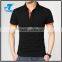 Summer black Laper Short Sleeve Men Polo T-shirt