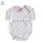 2017 Spring Baby Girls Clothes Solid Gray Newborn Baby Bodysuit With A Bow On The Neck Girls Baby Romper