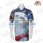 Full Dye Sublimation Fishing Jersey Quality Short Sleeve Fishing Shirt