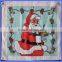 Printed cotton pressed towel/ printed pressed towel for gift