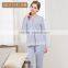 Fashion Design Qianxiu Spring Autumn Lace Long Cotton Sexy Pajamas