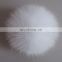 Hand made large fox fur ball for garment/shoes/hat/keychain decoration
