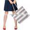 Korean Women Standard Size Reuseable Stripe Cotton Tote Bag