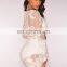 Sexy club dresses 2016 transparent sexy honeymoon dresses two piece women club dresses sexy