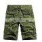Summer Men New Style Custom Cotton Army Green Cargo Shorts
