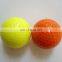 one layer colored golf practice ball restricted distance
