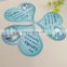 Custom heart shape adhesive label PVC stickers colorful cartoon sticker