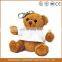 Wholesale cute mini stuffed plush giraffe keychain