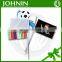 quality promotional printing polyester hand weaving plastic flag stick