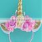 unicorn party favor head band kids birthday party decoration