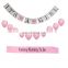 Baby shower supplies kit it's a girl banner and it's a girl balloon kit