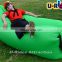 Portable Air Filling Hangout Popular Inflatable Beach Lounges Furniture Bean Shape Air Sleeping Bag