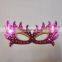 colorful powdered golden eyes paper party facial mask PM-11