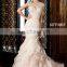 Mother Of The Bride Dress Layered Mermaid Sweetheart Royal Blue And White Wedding Dress/Open Back Wedding Dresses
