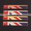 Long striped custom metal car sticker