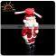 gifts 2015 inflatable christmas decoration Shenzhen wholesale market Santa Claus flashing spinning wand