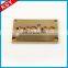 Newest High Quality ChainEngraved Metal Hanging Tag Silver Metalic Thread Woven Labels For Clothing