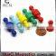 Neodymium Magnetic Pushpin 12 Pieces of Assorted Color Push pin Magnet for Whiteboard & Fridge