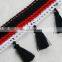 Top fashion multico design fringe tassel trim
