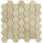 Stylish Crema Marfil Herringbone Bathroom Wall Mosaic