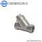 Water Y type filter female thread stainless steel strainer valve