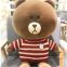 Kenny Rabbit Brown Bear Doll Large Plush Toy Girl Hug Bear Doll Pillow Korea Birthday Gift