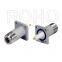 Low Pim 4 Hole Flange RF Coaxial N Connector for Coaxial Cable