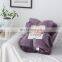 Hot Sale Lightweight Warm Sherpa Blanket Bed Couch Car Office Camping Travel Solid Color Flannel Fleece Blanket Throw
