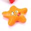 Factory price pet dog toy rubber animals toy for dog chew/teeth cleaning