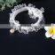 High-end black and white lace pet ring cat bell collar