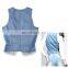 DiZNEW OEM 2019 Classic Womens Denim Jeans Vest in blue