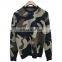 DiZNEW Wholesale Custom 100% Cotton Camo Sweaters O-neck Sweater Men