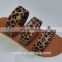 Fresh Design diamond slippers beach summer flat shoes ladies slides footwear women sandals