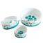 Wholesale Luxury Printing Ceramic Dog Food Bowls Custom Logo Ceramic Cat Pet Bowl