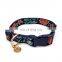 Printing dog collar Chinese style pet collar adjustable and safe collar