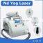 q switched nd yag tattoo removal machine/laser carbon peeling machine