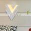 RoHS CE approval zhongshan lighting factory custom acrylic 10w indoor modern led wall lamp