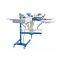 6 Color 6 Station Rotary manual T-shirt Screen Printing Machine