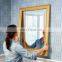 Custom Full Length Size Wood Frame Bathroom Silver Mirror Price