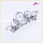 Fashion Crown Tiara Pearl Decorative Hair Comb Clips