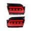 CSGJMY 2PCS LED Reflector For Toyota Land Cruiser Prado 150 LC150 FJ150 GRJ150 2010 - 2019 Rear Bumper LED Tail Light Brake Ligh