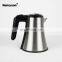 Hot sales kettle factory stainless steel for hotel 800ml Strix control